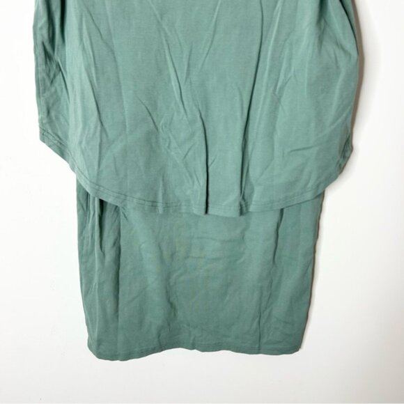 Légoe Heritage maternity Nursing T-shirt Dress Green Size 0 Maternity - Picture 10 of 12
